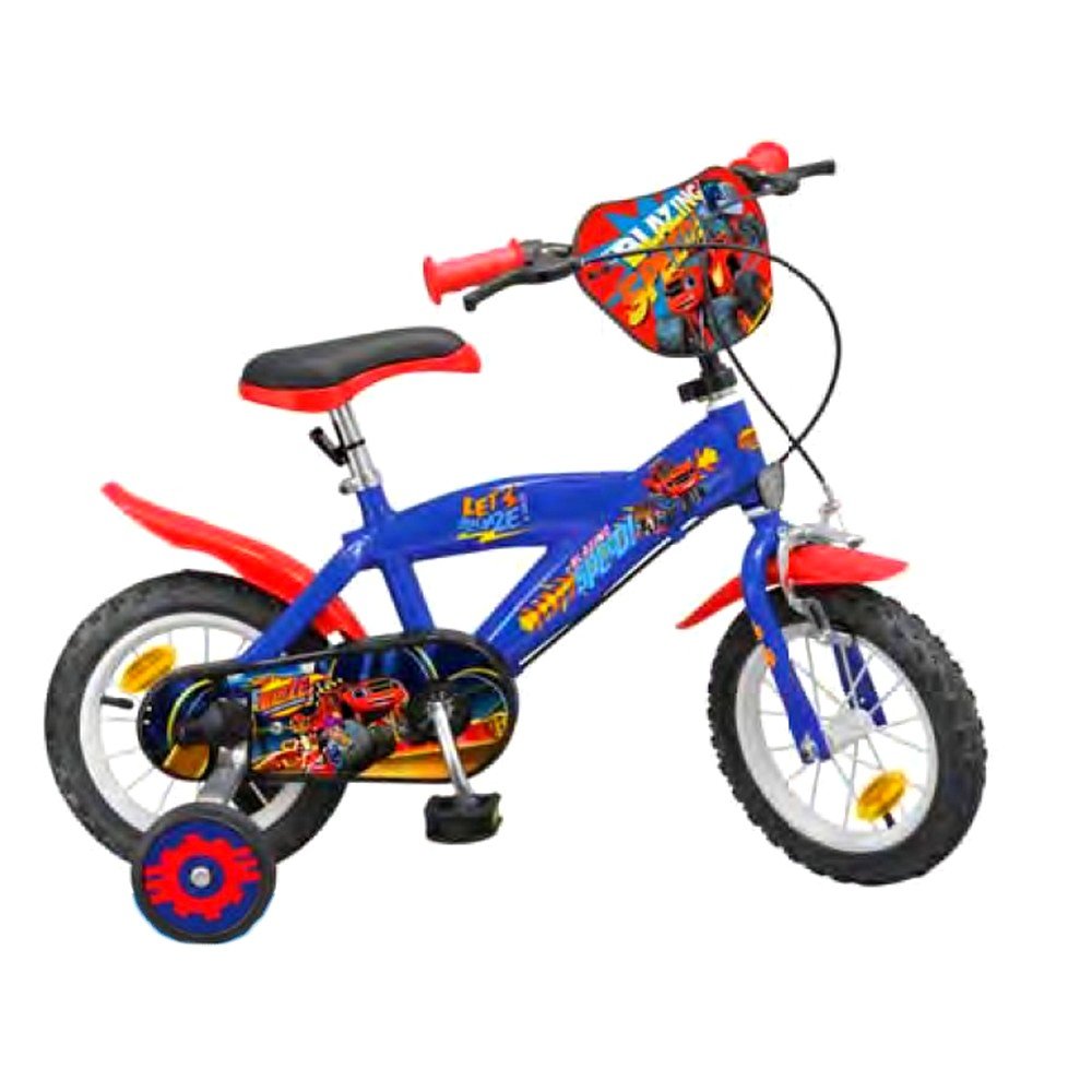 blaze bike with training wheels