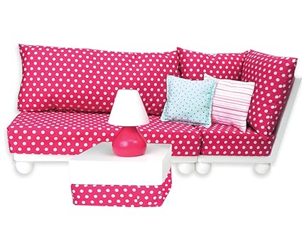 Amazon.com: 80 Inch Doll Furniture: 80 Pc. Complete White Wood Love ...