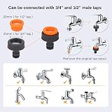 HONGCI Short Hose Pipe 1.5m Garden Hose Quick Connect Tap Connector Set view 4