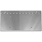 RoadWorks | Stainless Steel Universal Hinged License Plate Holder | 10171
