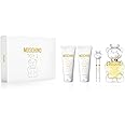 MOSCHINO Toy 2 for Women - 4 Pc Gift Set 3.4oz EDP Spray, 0.33oz EDP Spray, 3.4oz Body Lotion, 3.4oz Shower Gel
