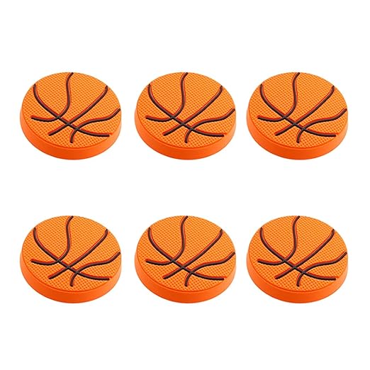 POXL pomos para puerta, 6 unidades, pomos de baloncesto para niños ...