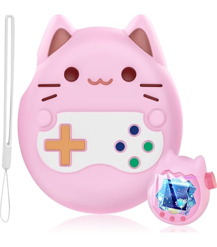 Coque Rigide Transparente Pour Tamagotchi Paradise – Protection écran Et Corps, Avec Cordon Et Médiator, Idéale Pour Collectionneurs