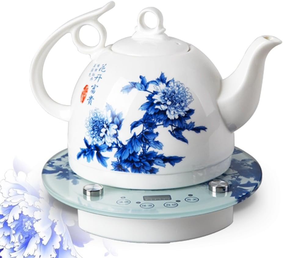 XUEQIN Ceramics Electric Kettle Household Automatic Power-off Kettle Blue And White Porcelain