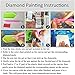 BENBO 5D Full Drill Diamond Embroidery Painting Kit, Jack Halloween Skull 15.8x11.8In DIY Diamond Paint by Number Kits Cross Stitch Rhinestone Embroidery Picture Arts Craft for Home Decor