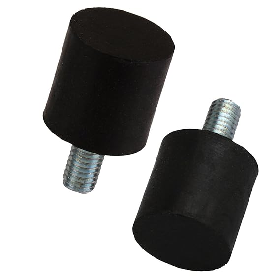 cnbtr VE M5 15 x 15 mm rosca macho de goma anti vibración ...