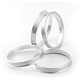 MOCARD Crazy stone Car Accessories Aluminum Alloy Wheel Hub Ring 73.1 to 67.1 Wheel Hub Ring OD = 73.1mm ID = 67.1mm Wheel Ce