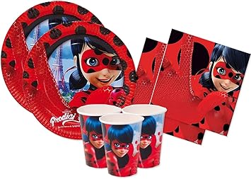 Verbetena Kit A Accessoires D Anniversaire Ladybug Prodigiosa Miraculous Amazon Fr Jeux Et Jouets