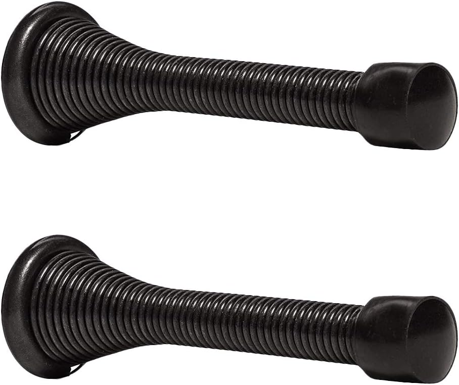 Supports Magnétiques Pour Télécommandes BOXOB – 2 Pièces Avec Cordons Ressort Extensibles – Fixation Murale Adhésive – Noir