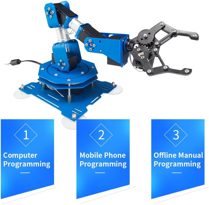 lewansoul xarm 6dof full metal programmable robotic arm