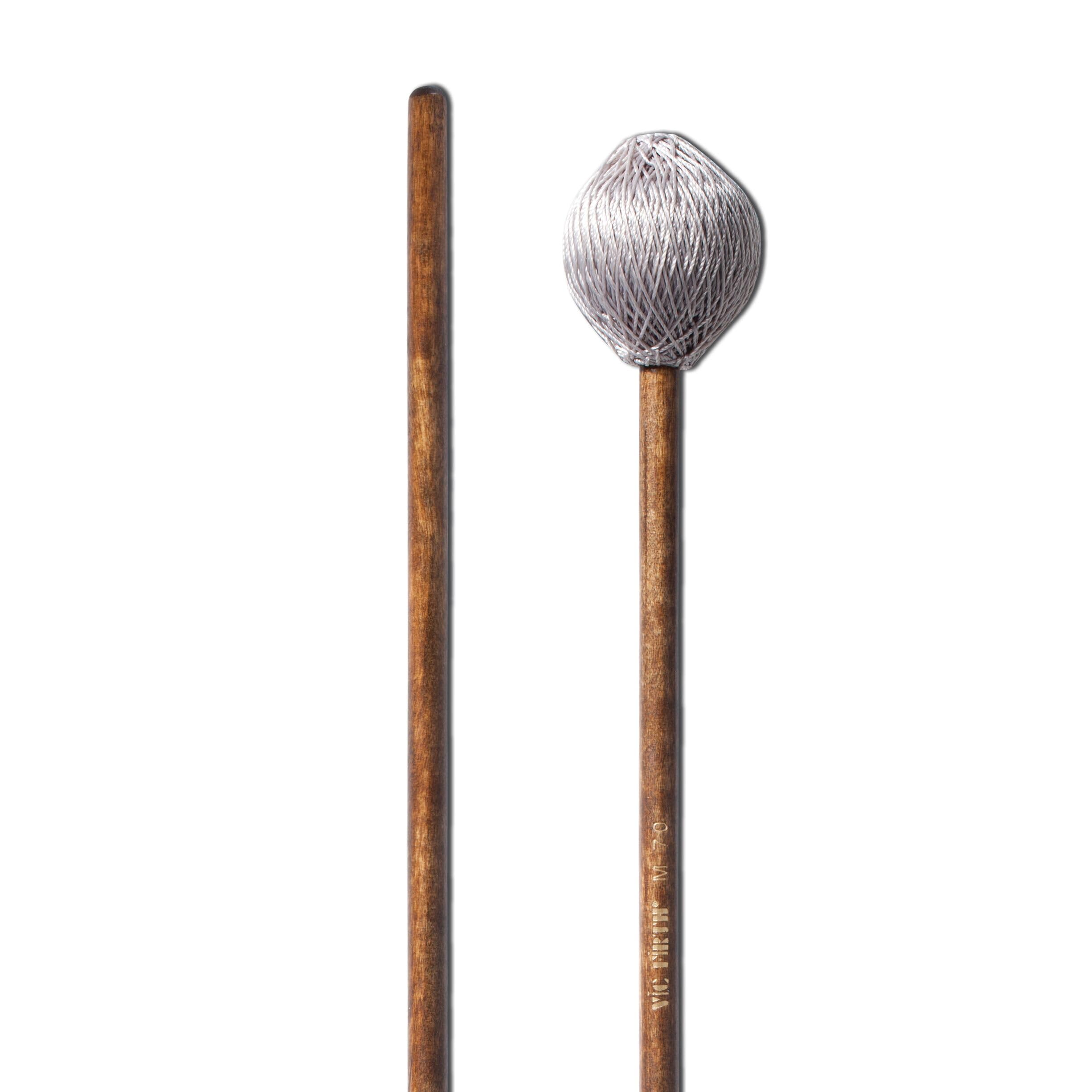 Vic FIrth - Corpsmaster® Series Marimba and Vibraphone Mallets - M70 - Cord - Medium Marimba