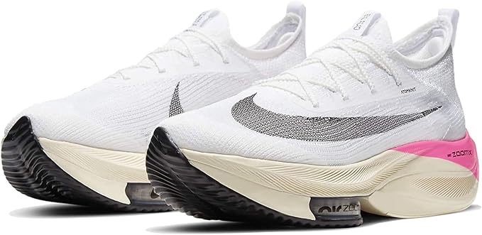 Amazon Co Jp ナイキ Nike エア ズーム アルファフライ ネクスト エリウド キプチョゲ Air Zoom Alphafly Next E Kipchoge ホワイト ピンク Dd77 100 国内正規品 25 5cm スポーツ アウトドア