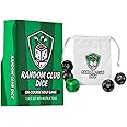 Random Club Dice On-Course Golf Dice Game – Fun Golf Dice Games Challenge for Golfers and Friends – Portable Dice Games On-Course Play – Includes 4 Random Club Dice, 1 Action Dice & Storage Bag