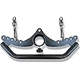KORIKAHM Adjustable Lat Pull down Bar, Cable Machine Attachments for Gym, Home Gym Fitness T-bar Row Pulldown Attachments, Lat Pull Down Machine Wide Grip Neutral Grip Handle