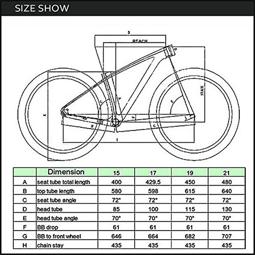 image for Fasteam 29er Ud Matt Carbon Fiber Mountain Bike Frame 135x9 and 142x12
