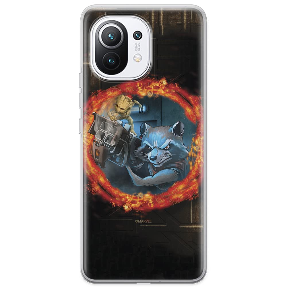 ERT GROUP mobile phone case for Xiaomi 11 original and officially Licensed Marvel pattern Guardians of the Galaxy 008 optimally adapted to the shape of the mobile phone, case made of TPU — image 1