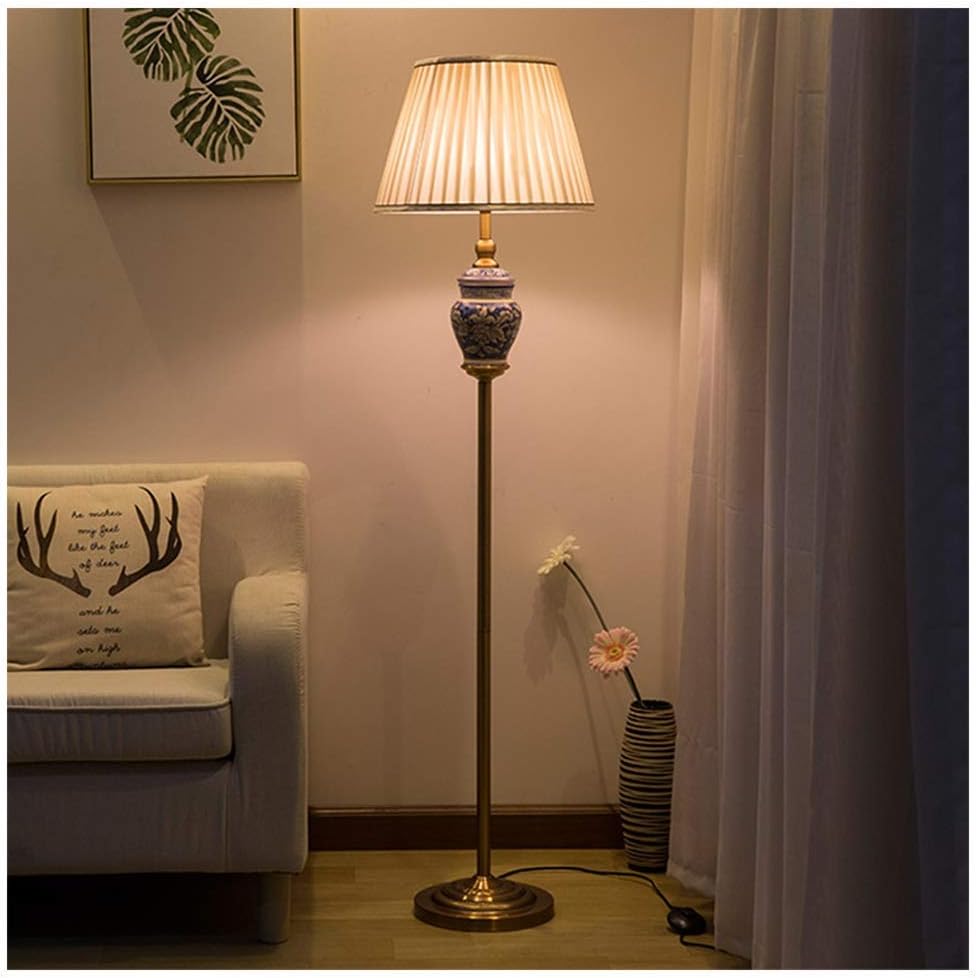 vintage ceramic floor lamp