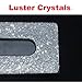 Dotesy Sparkling Bling Car Visor Tissue Holder Leather Crystals Paper Towel Cover Case for Women