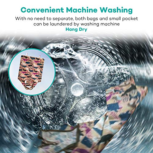 5 Reusable+Grocery+Shopping+Foldable+Groceries