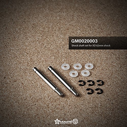 Gmade #GM/GM0020003 Shock Shaft Set For Xd 62mm Shock (gm0020003)