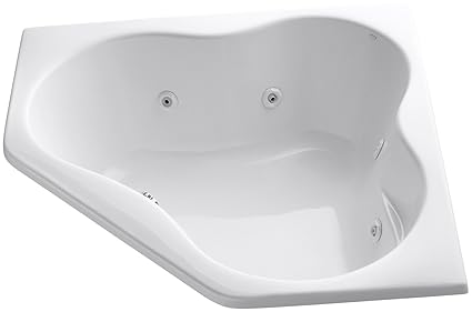 Kohler K 1154 0 5454 Corner Whirlpool White