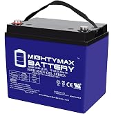 Mighty Max Battery ML35-12 GEL - 12 Volt 35 AH, GEL Type, Internal Thread (INT) Terminal, Rechargeable AGM Battery