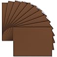 MEARCOOH Brown Foam Sheets Crafts 9x12 Inch 2mm Eva Color Craft Foam Paper for Crafts Project Preschoolers Classroom Scrapbooking DIY Cosplay(10 Sheets)