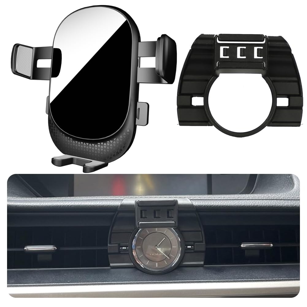 Photo 1 of MikeHam Car Phone Holder for Lexus ES Auto Accessories [Only for 2013-2018 Lexus ES 300h / ES 350] [Auto Lock Hands Free Cell Phone Mount Car fits for iPhone & All Smartphones]