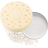 Club Suppin Translucent Pressed Powder set, Long Lasting, Hydrating, Overnight Skincare Setting Powder, Finishing Powder with Shea Butter, Collagen & Aloe Extract, Japanese Makeup, Osmanthus, 0.9 oz