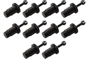 10 Pairs Ball Socket Type Plastic Pegs for Attaching Speaker Grills to Audio Cabinets and Enclosure Panels (B108)