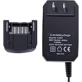 20 Volt LithiumIon Battery Charger LCS1620 for Black & Decker for Porter Cable for STANLEYBattery 12V 14.4V 18V 20 Volt Batteries LBXR20 LCS1620B LB20 LBX20 LBXR16 US Plug laipuduo