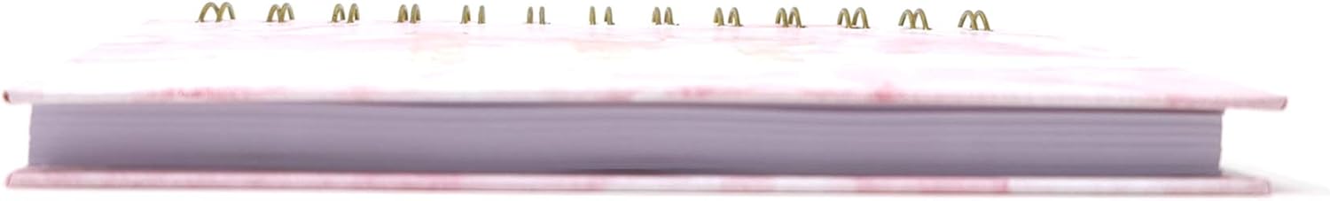 The Leonardo Collection Marble Notebook Dream Achieve Pink - Image 5