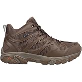 Hi-Tec Mens Ht Ravus Mid Wp Lace Up Hiking Hiking Casual Boots Ankle - Brown