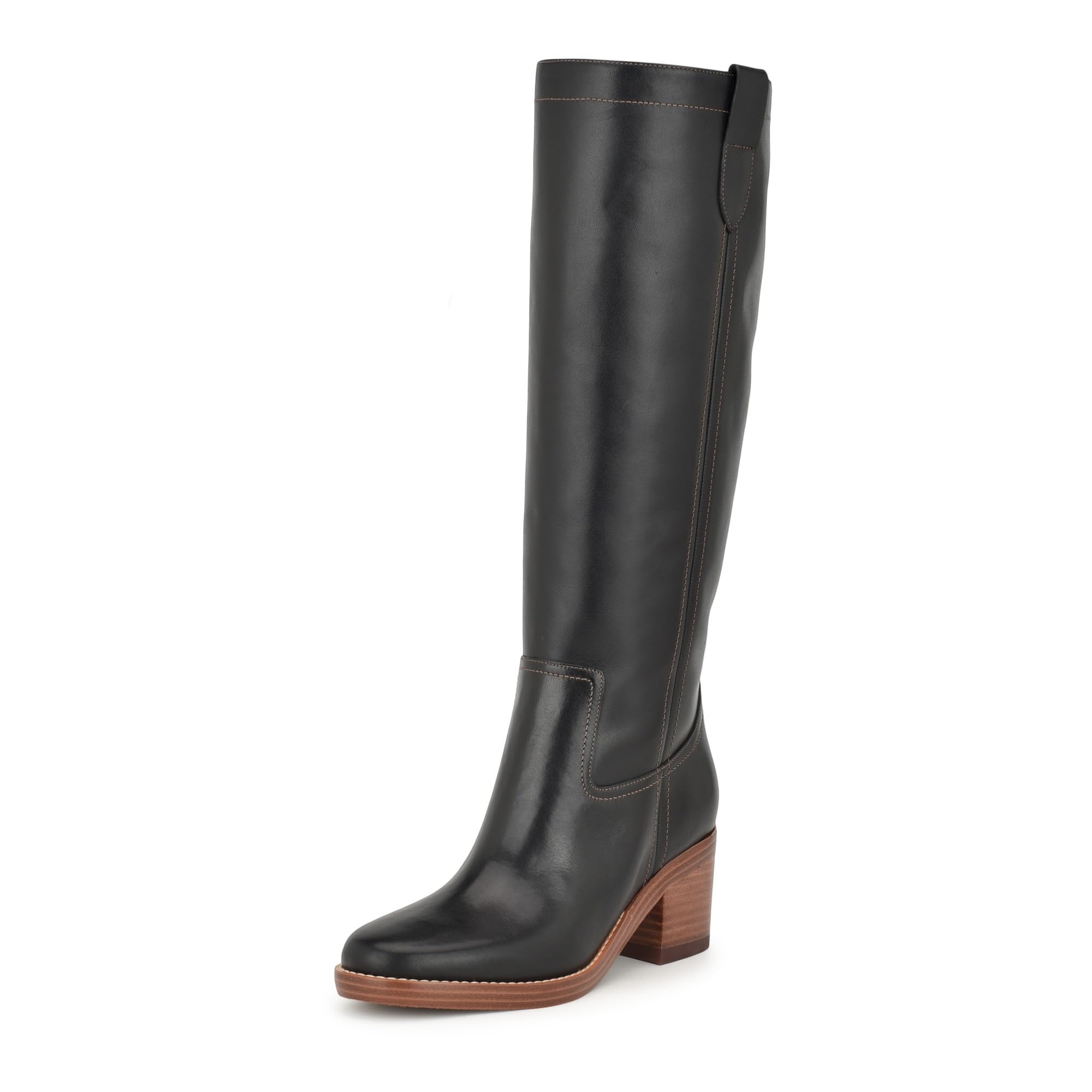 Knee High Boot Black 001 Black 001 Elevate wardrobe season Nine West Hecee boots This tall boot feat
