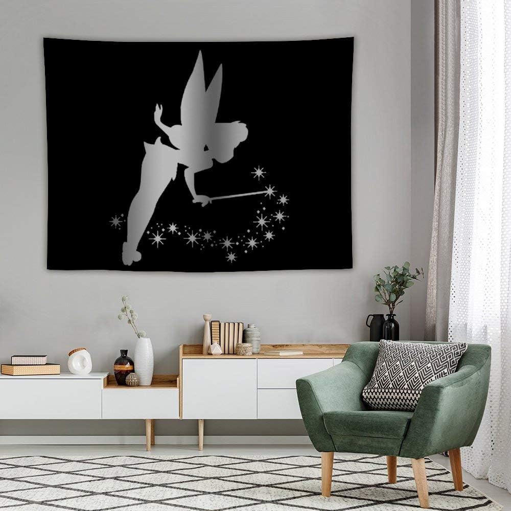 Amazon Co Jp ティンカー ベルおしゃれ インテリア 部屋 個性ギフト 壁飾り ファブリック装飾用品 モダンなアート タペストリー多機能ファブリック装飾用品おしゃれ リビングルーム ベッドルーム 部屋 ホーム キッチン