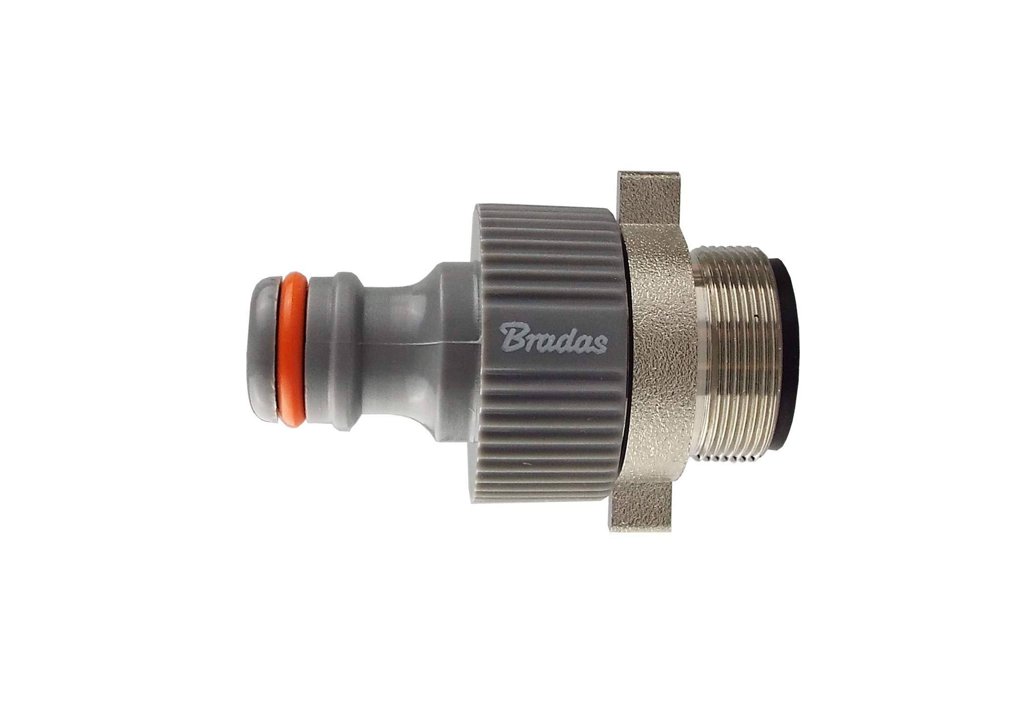 Kitchen tap Adaptor to fit a Indoor tap with a 24mm fine Internal Thread Connects to Universal Click Hose Connector