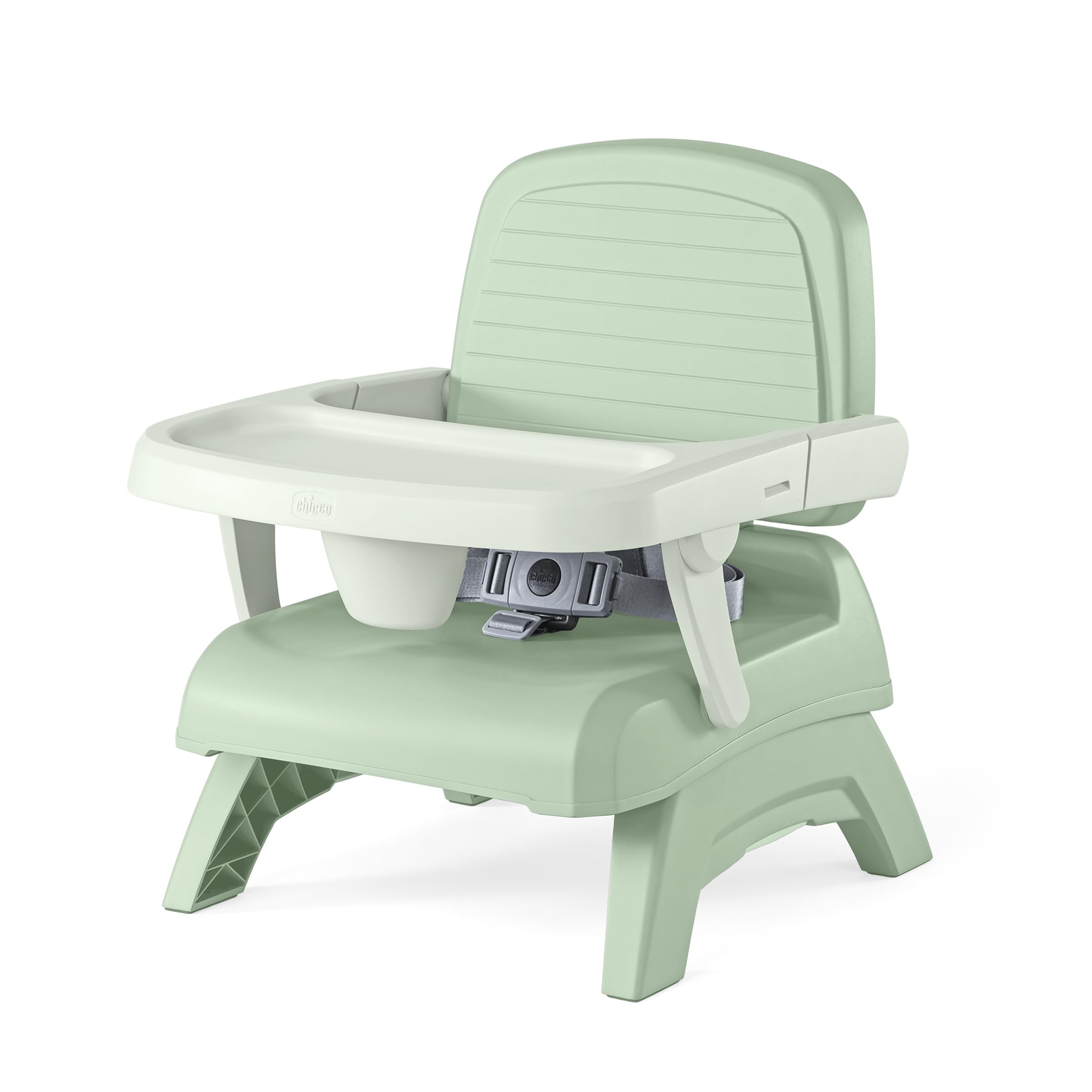 Photo 1 of Chicco Bento Booster 3-in-1 Portable Booster Seat for Table, Feeding Seat and Toddler Chair for Babies and Toddlers, for Children up to 50 lbs., Lightweight, Compact Fold | Sage/Green