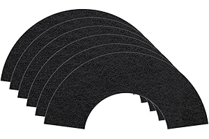 Beacozofu 6 Pack Carbon Filters Compatible with Model LR 4, Cat Litter Box Filters Replacement to Absorb Odors from Pets, Keep Your Home Clean and Fresh