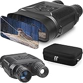 Bestguarder Digital Night Vision Binoculars Day Night use with Camera & Camcorder Function Takes Photo & Video from 400m/1300ft for Camping Farm Monitor Night Vision Goggles