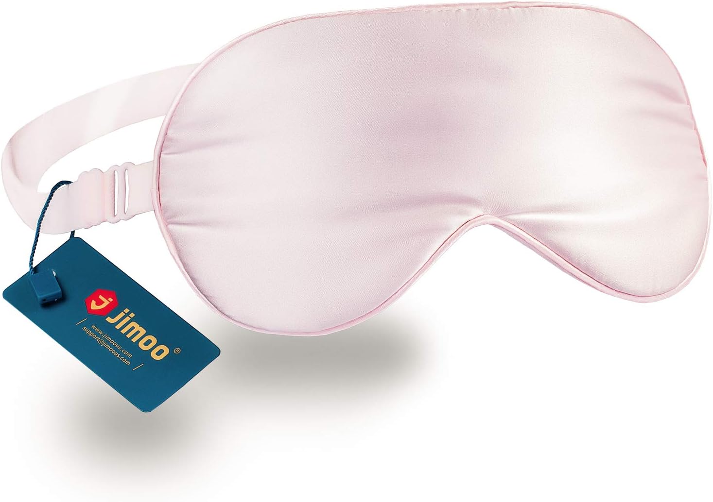 Natural Silk Sleep Mask, Super-Smooth & Soft Eye Mask with Adjustable Strap, Blindfold, Perfect Blocks Light, Pressure Free for A Full Night's Sleep (Black): Health & Personal Care