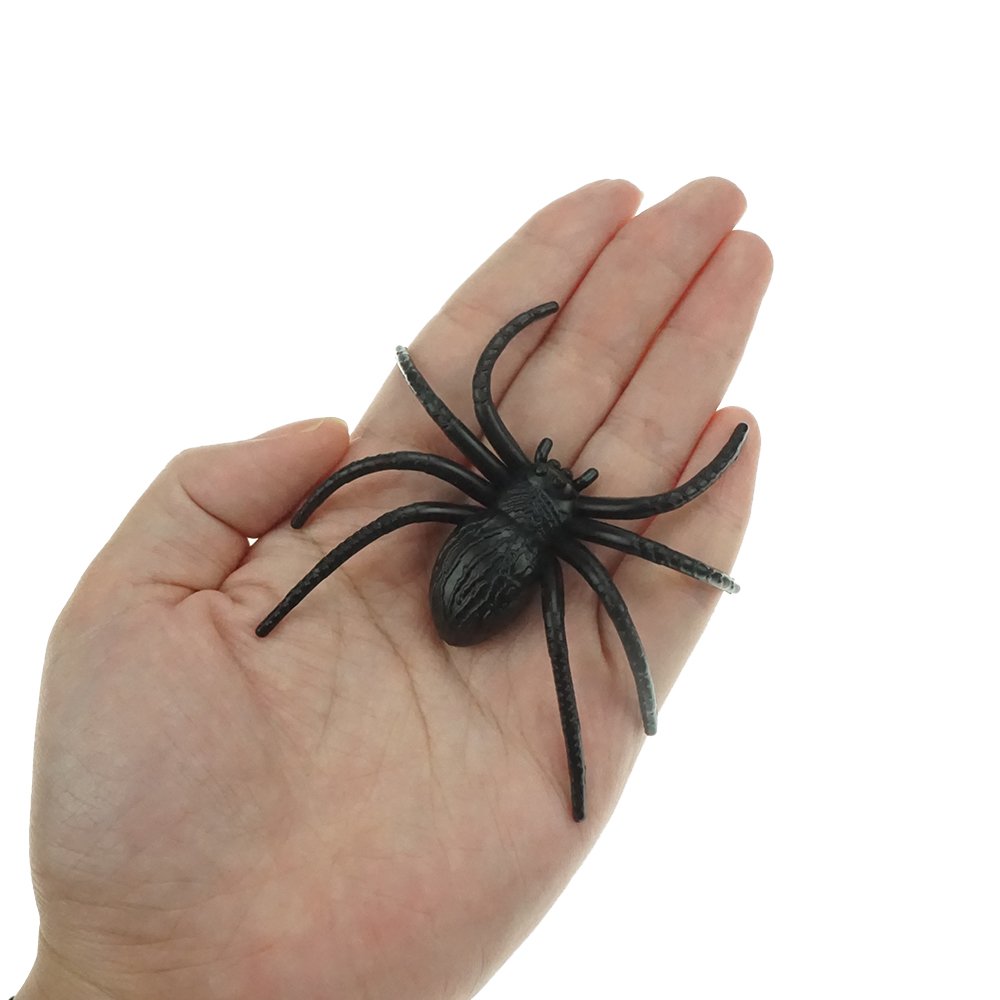 Fake Plastic Spiders Realistic for Prank Pack of 12 by GOCROWN Buy Online in UAE. Toys And