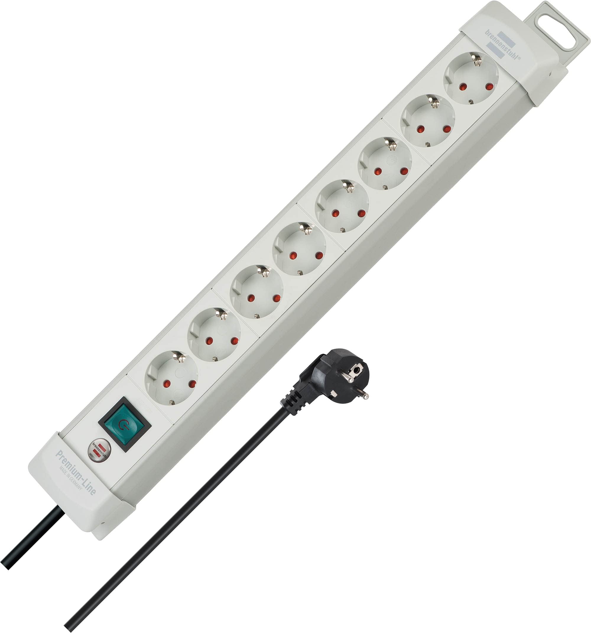 Steckdosenleiste Premium-Line Brennenstuhl 8fach 3m gr