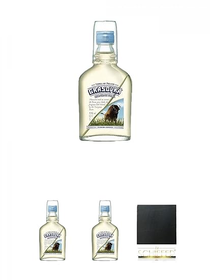Grasovka Vodka aus Polen 100 ml Miniatur + Grasovka Vodka aus Polen 100 ml Miniatur + Grasovka Vodka aus Polen 100 ml Miniatu