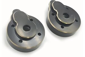 HobbyPlus EVO/EVO PRO Brass Front Portal Hub V2 - Remote Control Car, RC Car, RC Rock Crawler Upgrade Parts (HELIDIRECT)