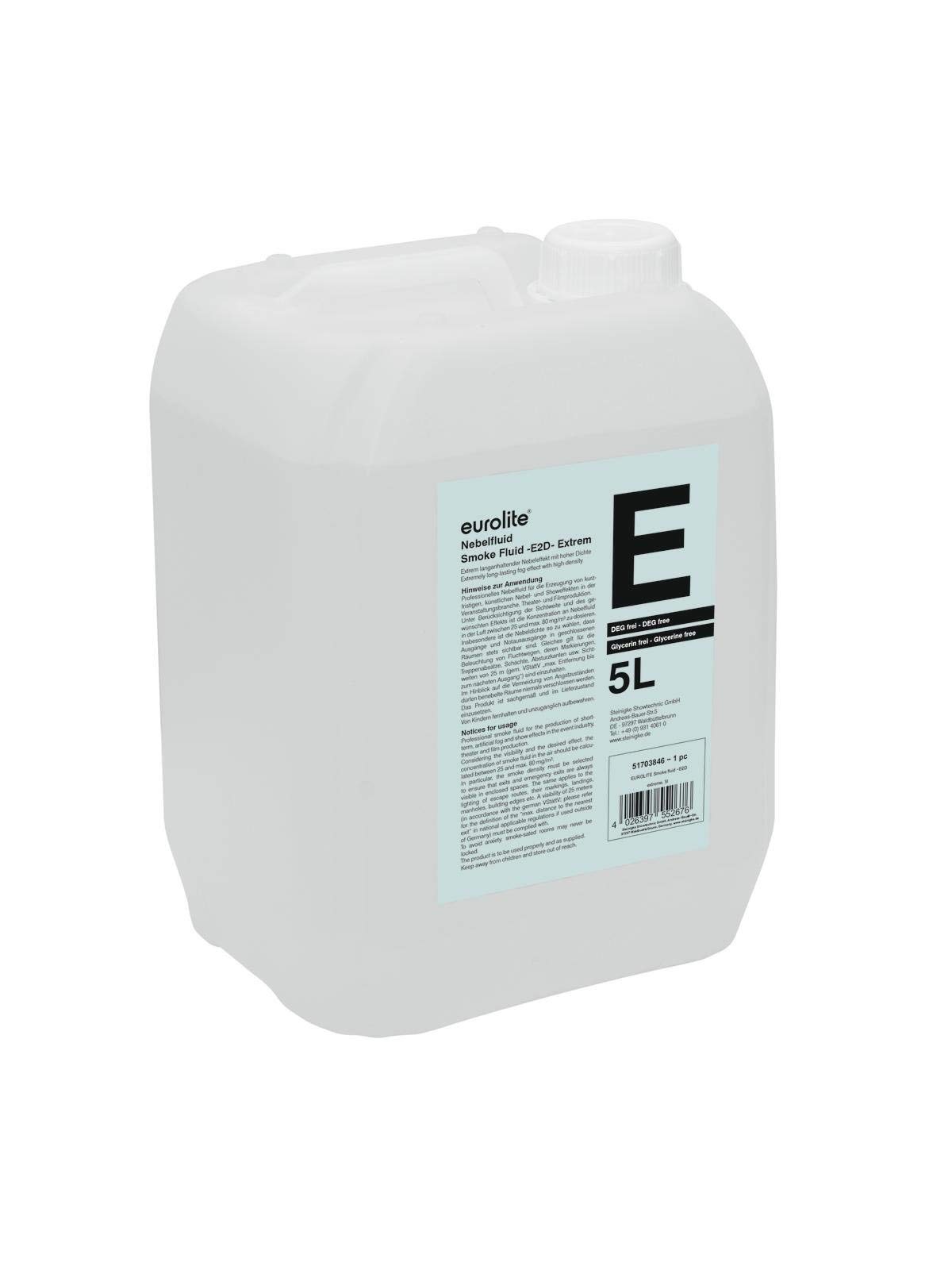 Eurolite 51703846 Smoke E2D Fog Fluid 5L Fluidi