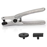 Stained Glass Running Pliers for Glass Cutting, BO700.0 Running Pliers | Achieve Deep Internal Curve Cutting, Running Plier Designed for Glass Artists, 2 Sets Jaw Pads