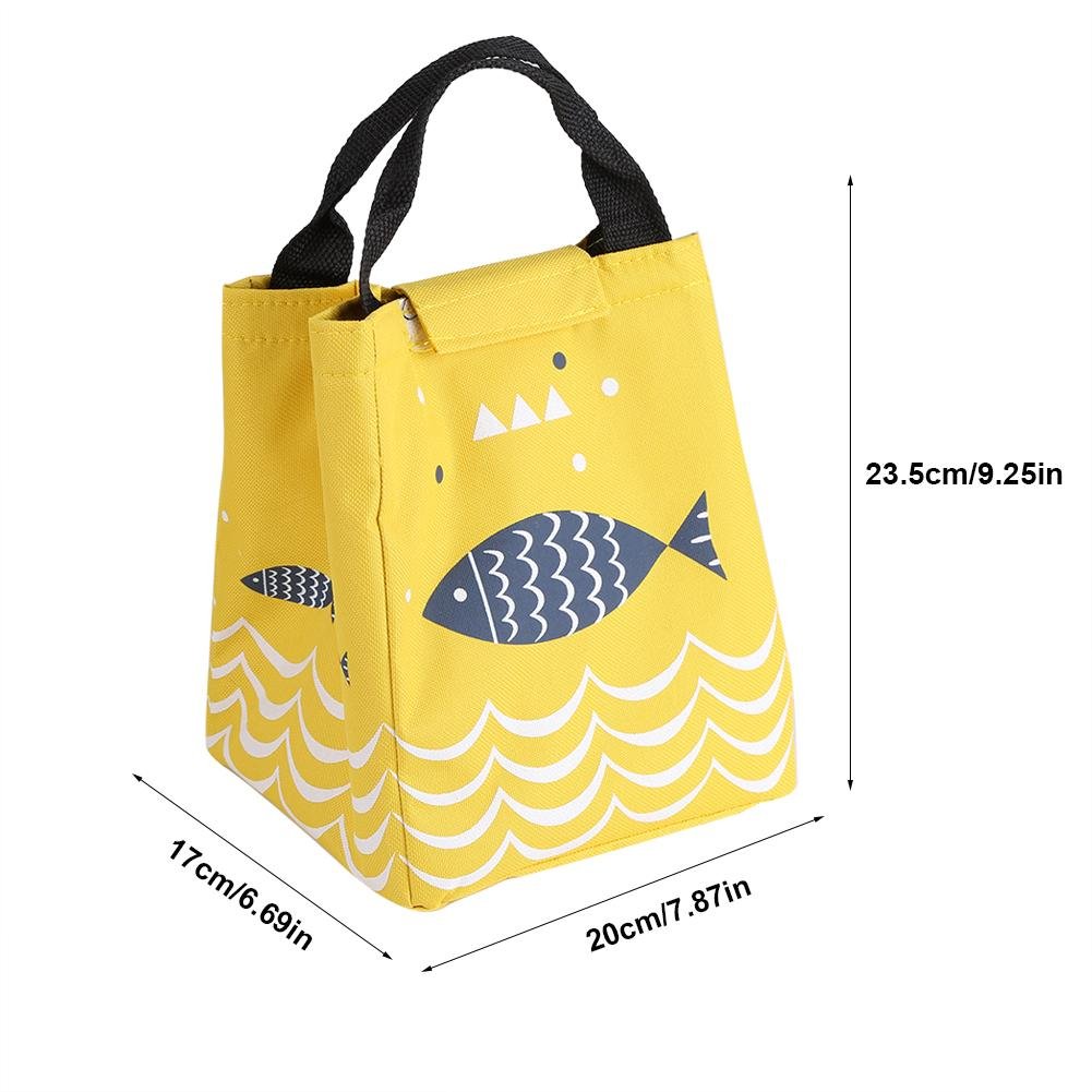 Fdit Bolsa de Almuerzo con Aislamiento Bolsa de Almuerzo Plegable ...