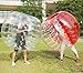 AmazingsportsTM Inflatable Bumper Ball Bubble Soccer Balls Dia 5’ (1.5m) Bubble Football Ball for Adults (Transparent, 1.5M)