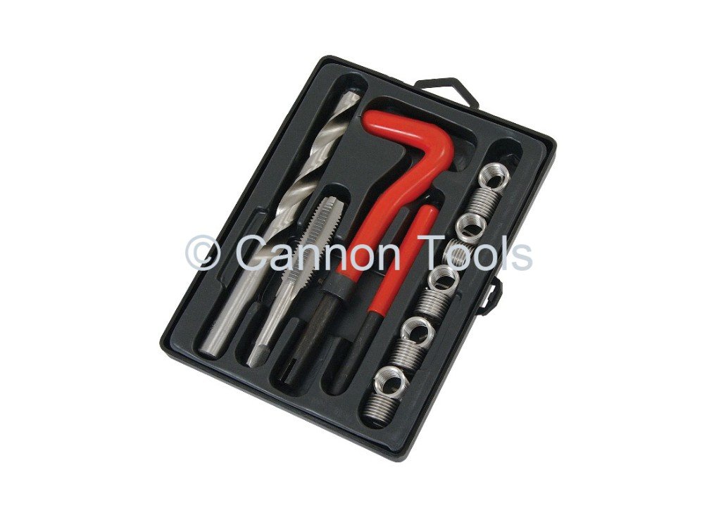 Neilsen CT2742 Thread Repair Kit M8 x 1.25 x 10.8mm 25pc for Restoring Damaged Threads