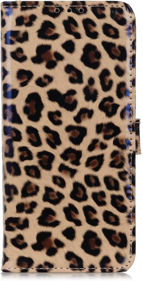 BaiFu Wallet Case for Samsung Galaxy A51 5G Flip Case Leather Wallet Card Cover Compatible with Samsung Galaxy A51 5G (Leopard print)